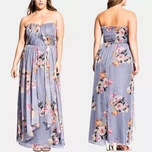 City Chic Florence Whimsy Maxi Dress